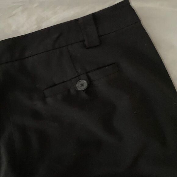 Larry Levine Y2K Black Dressy Wide Leg Capris SZ 14 NEW - Picture 8 of 11